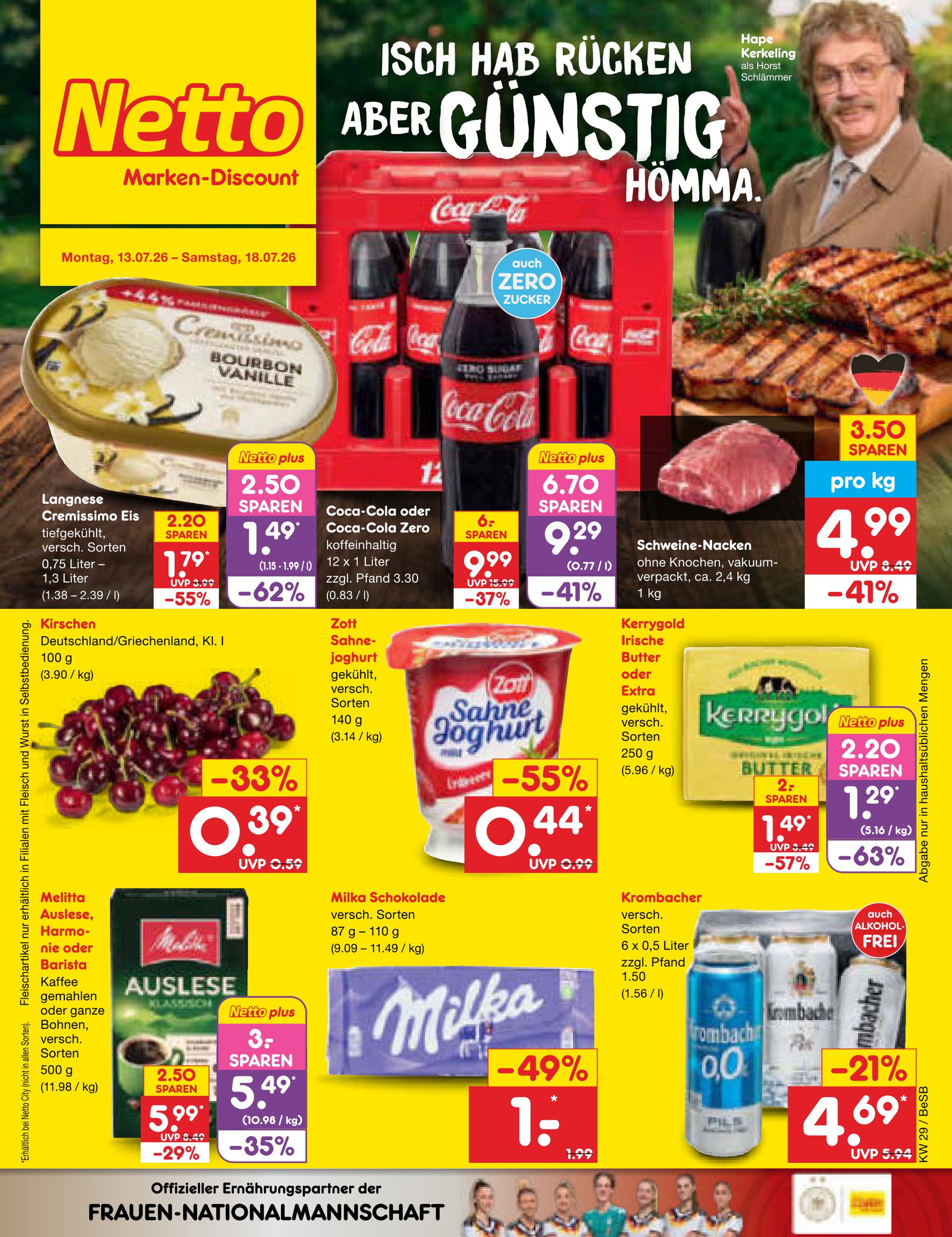 Aktueller Netto Marken-Discount Discounter Prospekt in Waren und Umgebung, "Aktuelle Angebote" mit 73 Seiten, 13.07.2026 - 18.07.2026